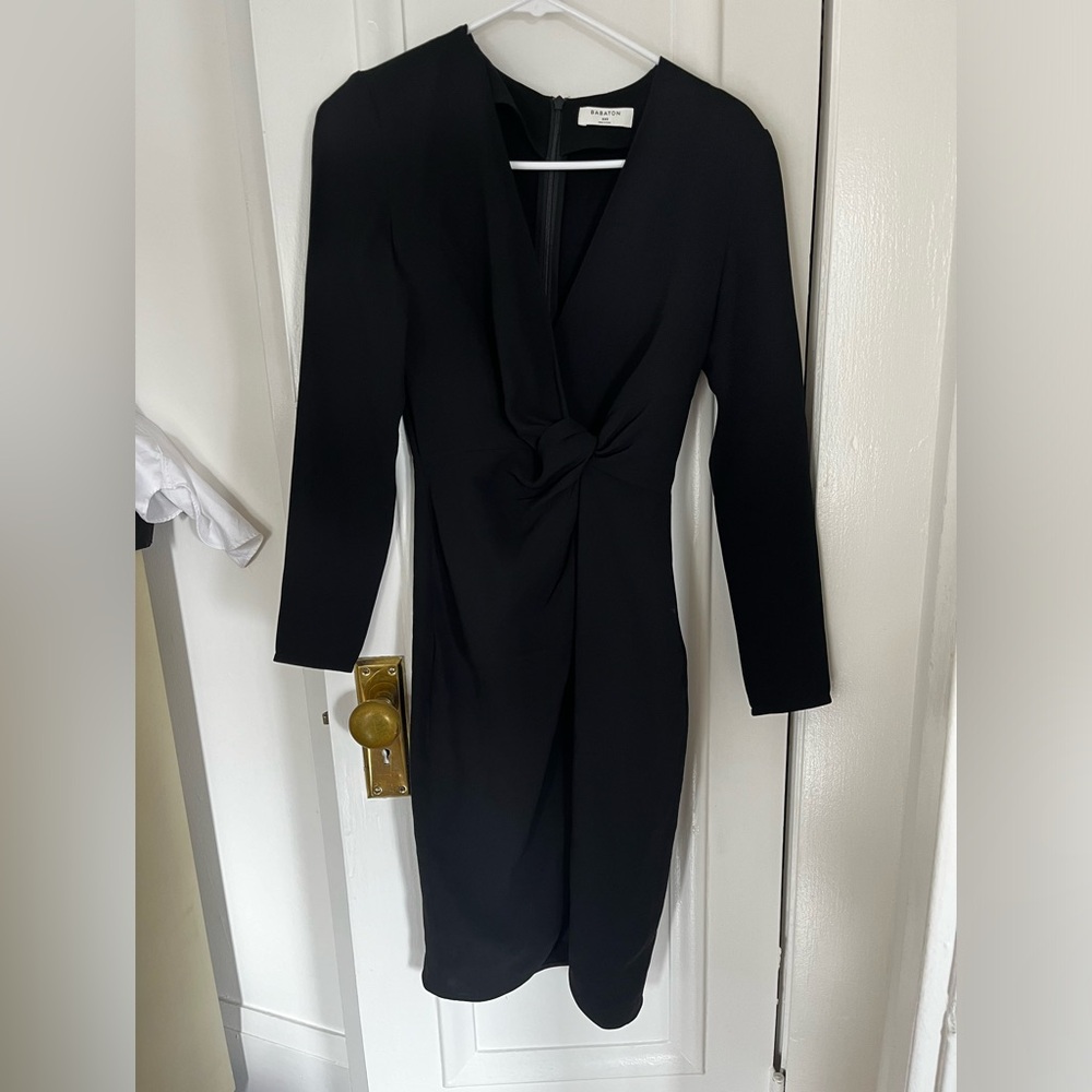 Babaton Plunge Sheath Dress - XXS